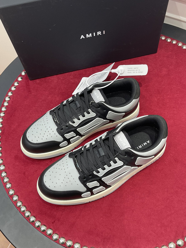 AMIRI* Skel Leather Sneakers