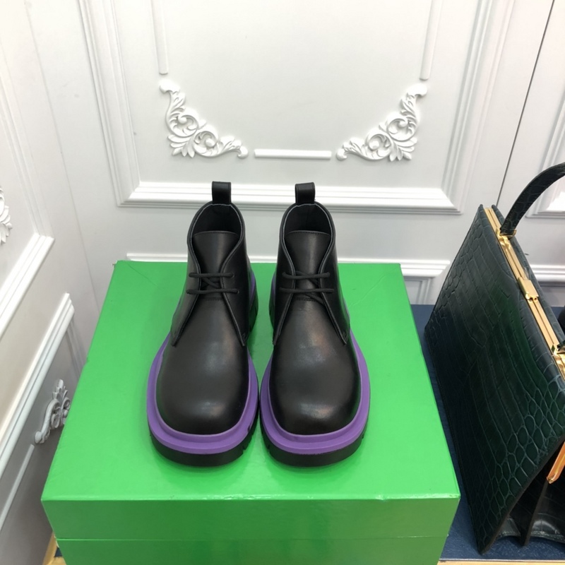 Bottega Veneta Tire Leather Ankle boots