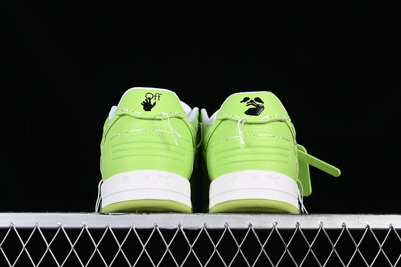 OFF-WHITE Out Of Office leather sneakers