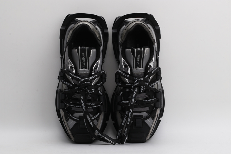 Mixed-material Space sneakers