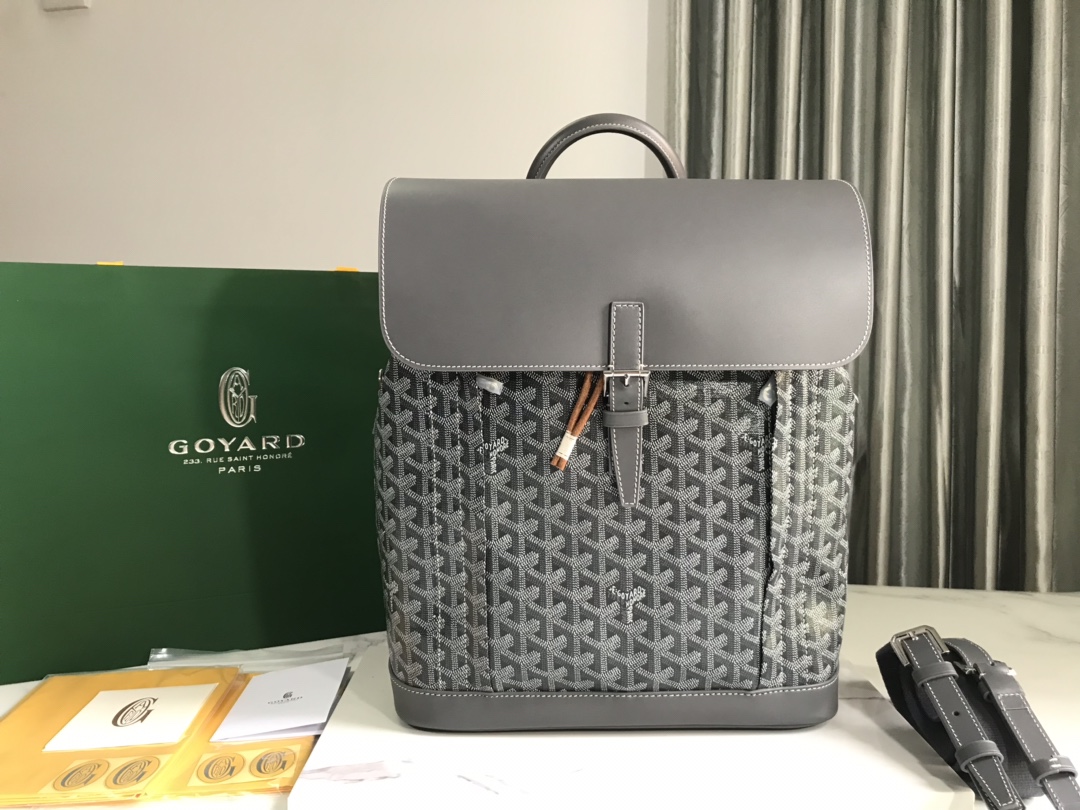 Goyard Calfskin Alpin MM Backpack