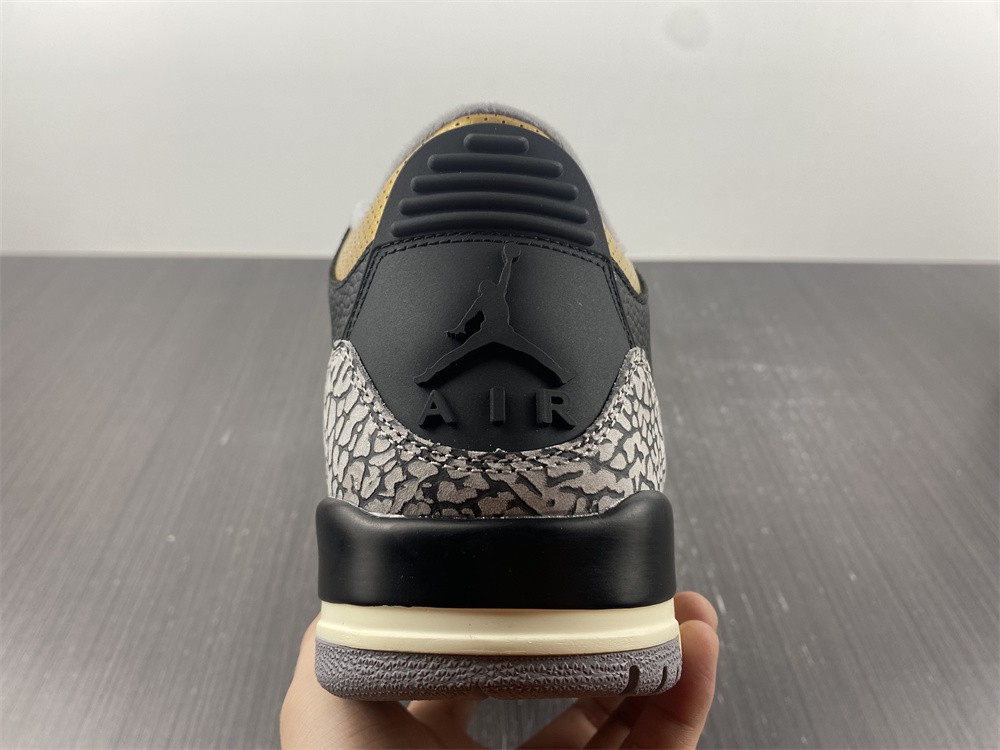 Air Jordan 3 "Black Cement Gold" CK9246-067