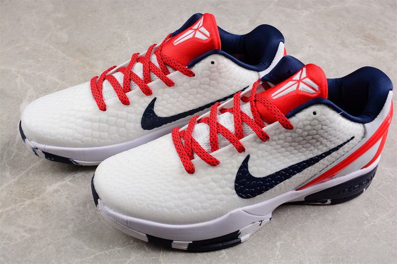 Nike Kobe 6 Protro "Team USA" PE Home White CW2190-146
