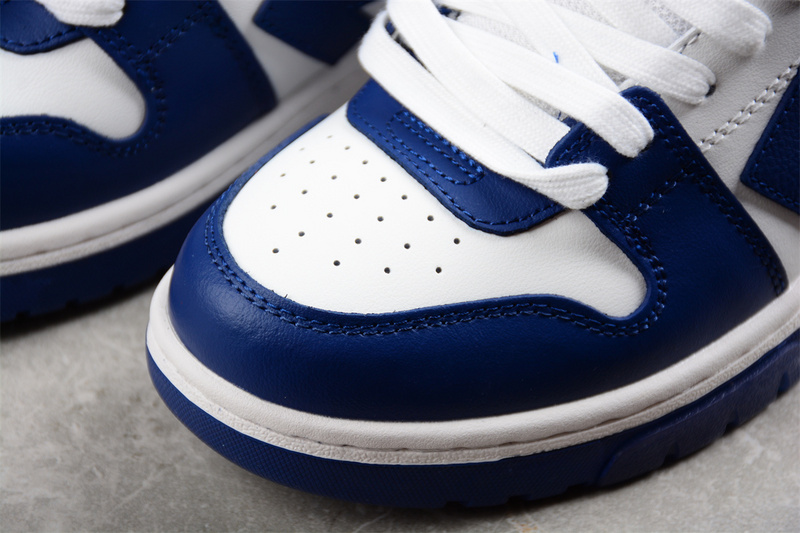 OFF-WHITE Out Of Office leather sneakers