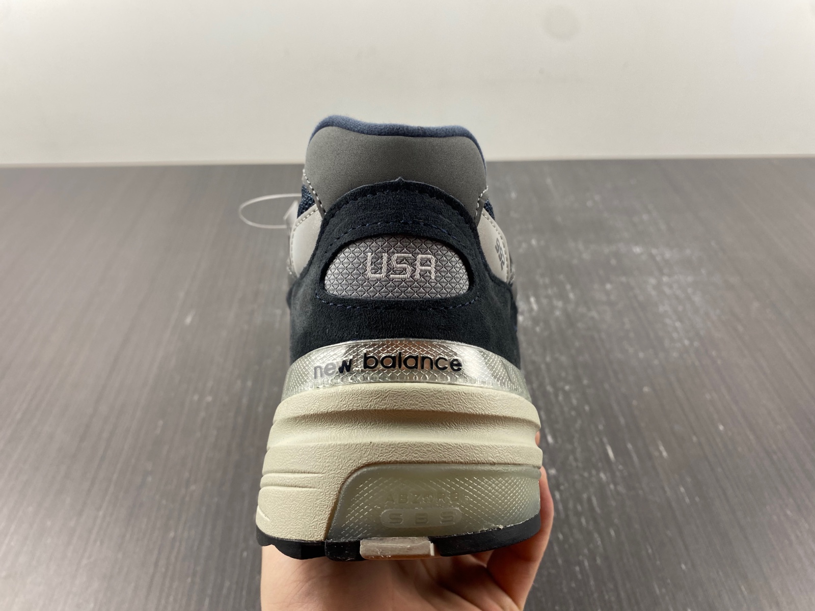 New Balance 992 Navy Grey - M992GG