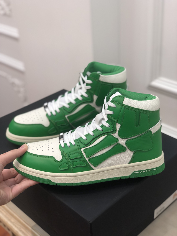 AMIRI* Skel Leather Sneakers