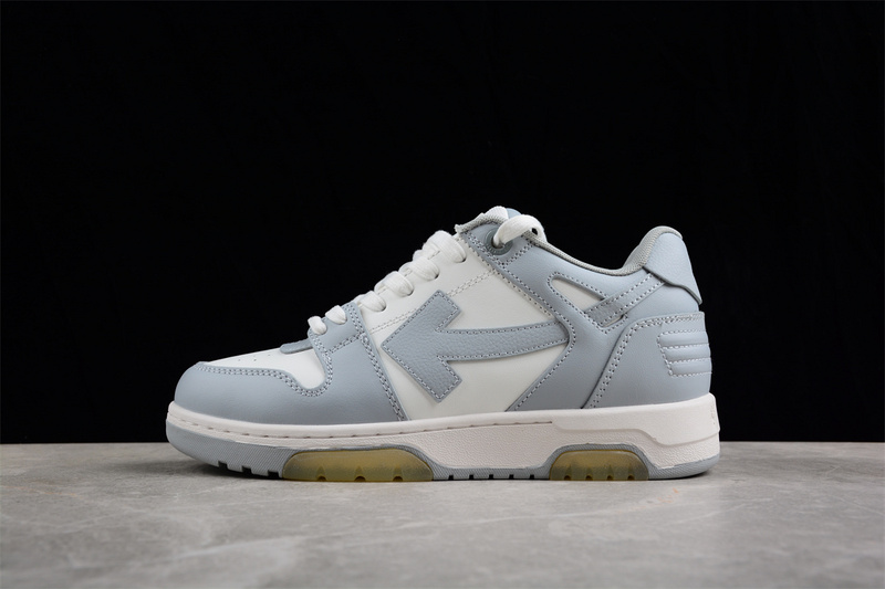 OFF-WHITE Out Of Office leather sneakers