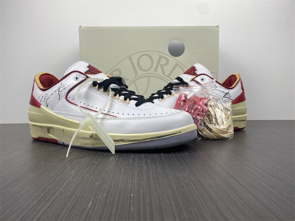 Off White x Air Jordan 2 Retro Low SP DJ4375-106