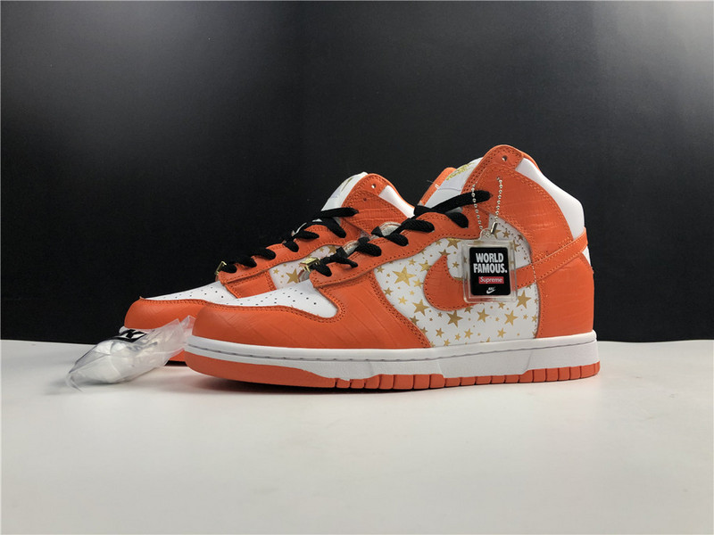 Nike SB Dunk Supre*  Orange 307385-181