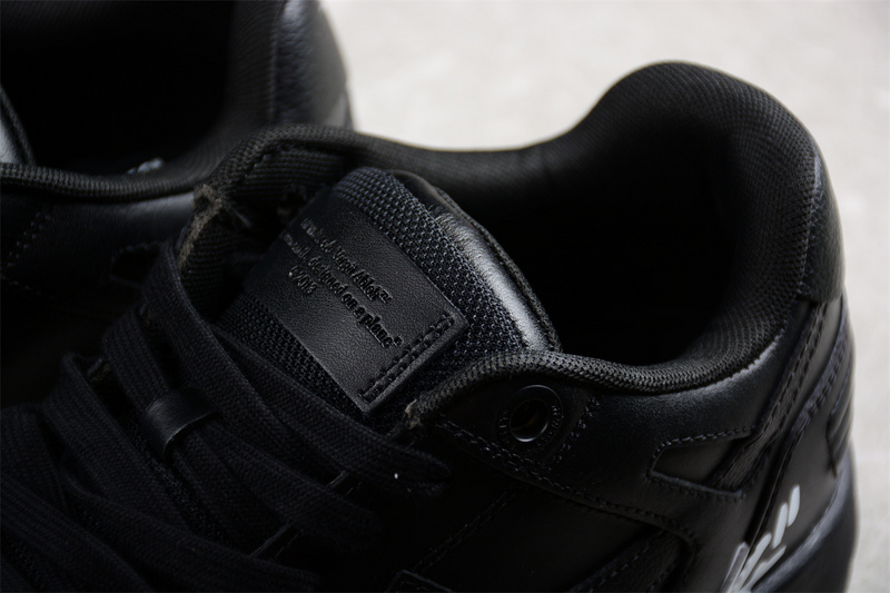 OFF-WHITE Out Of Office leather sneakers