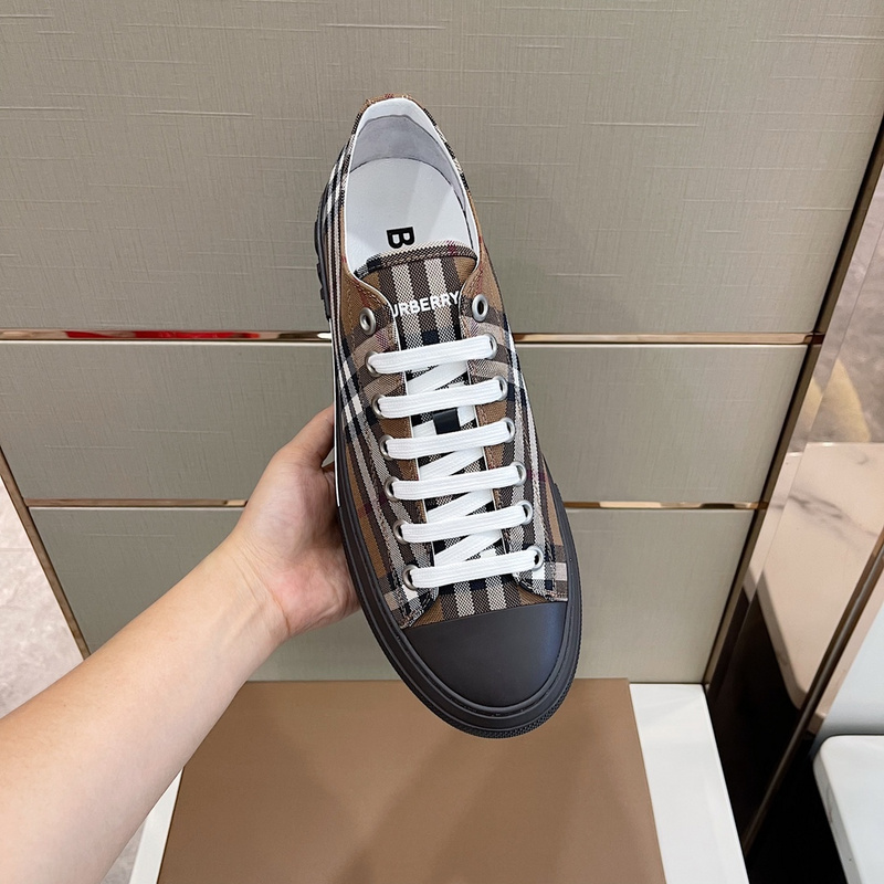 Burberry Vintage Check Cotton Sneakers