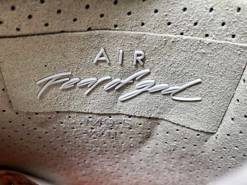 Nike Air Fear Of God 1 SA Light Bone Black - AT9915-002