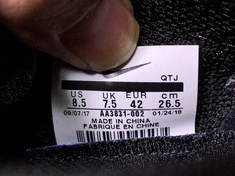 OW x Nike Air VaporMax Black AA3831-002