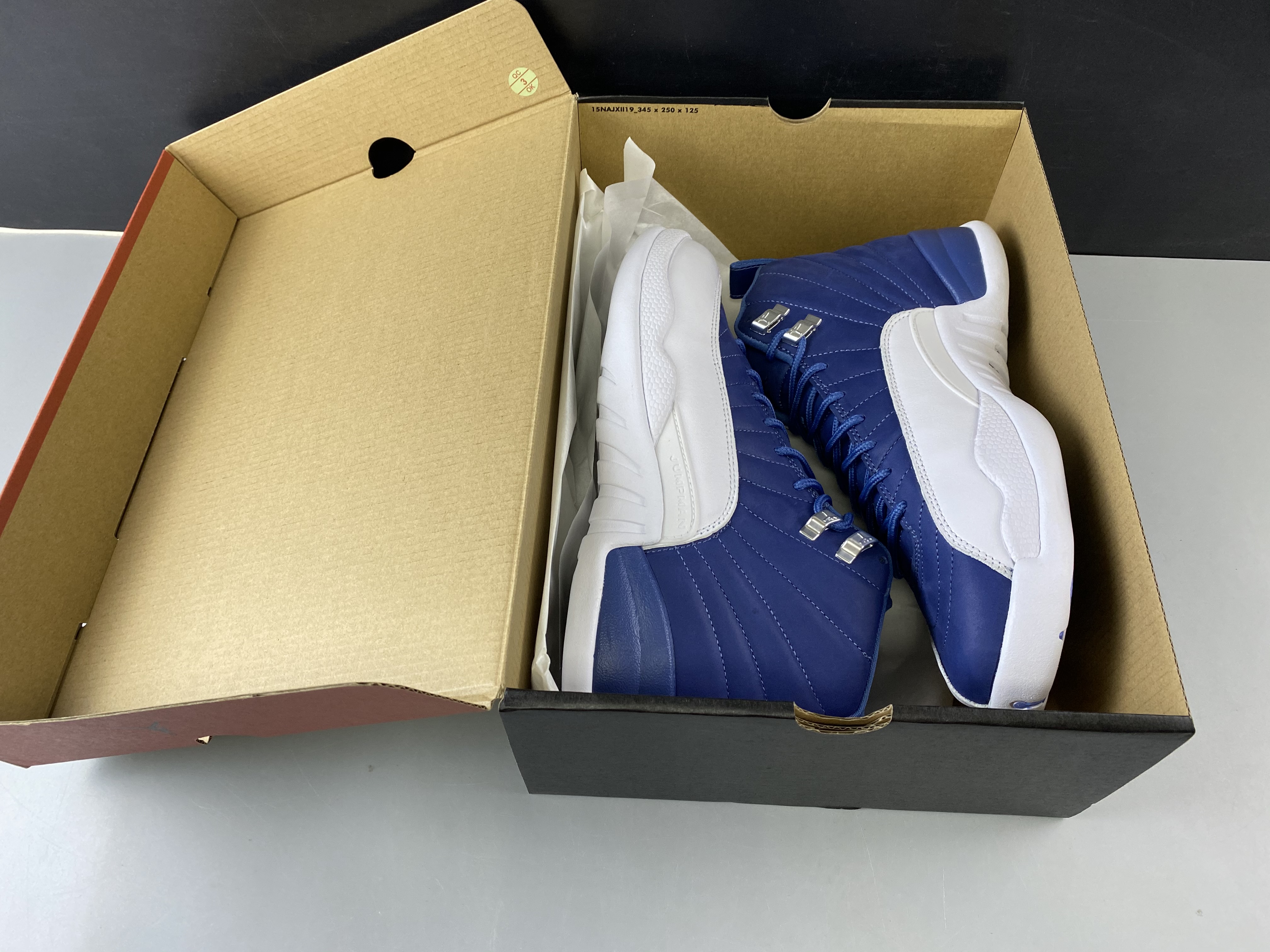 Air Jordan 12 Indigo Stone Blue 130690-404