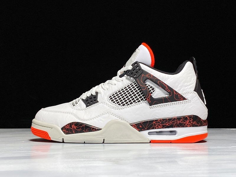 Air Jordan 4 Pale Citron Bright Crimson 308497-116