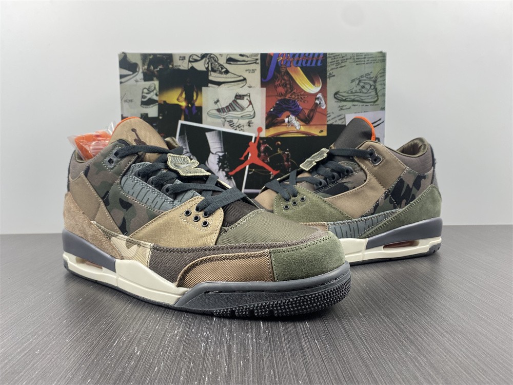 Air Jordan 3 Patchwork Camo DO1830-200