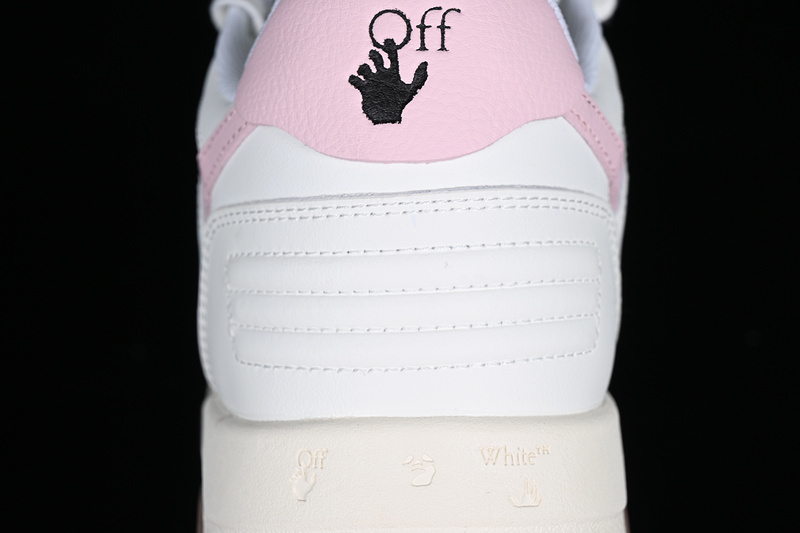 OFF-WHITE Out Of Office leather sneakers