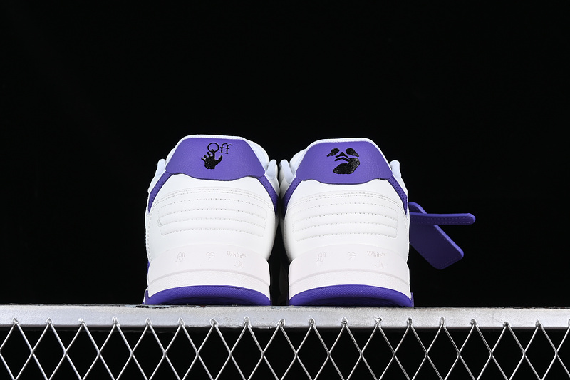 OFF-WHITE Out Of Office leather sneakers