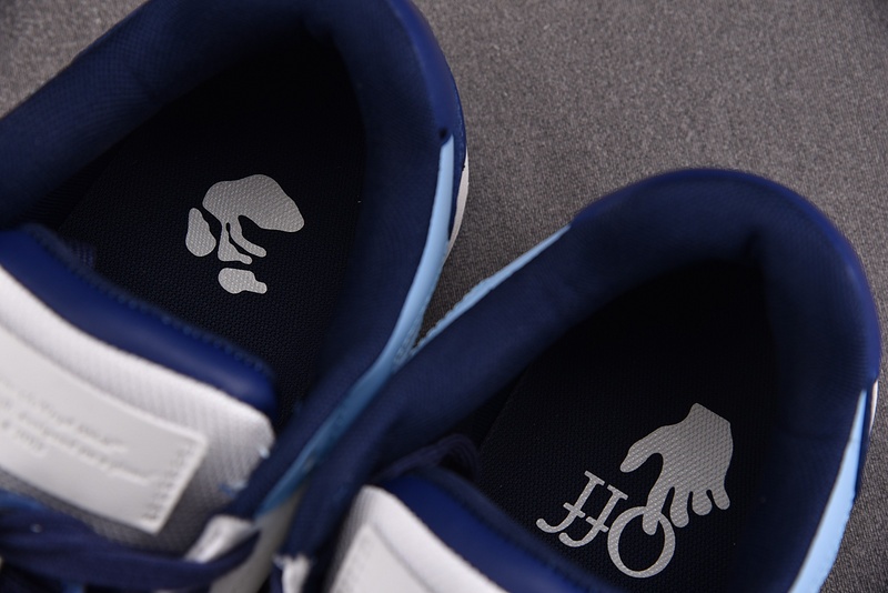 OFF-WHITE Out Of Office leather sneakers