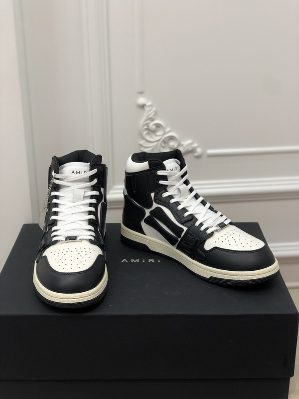 AMIRI* Skel Leather Sneakers