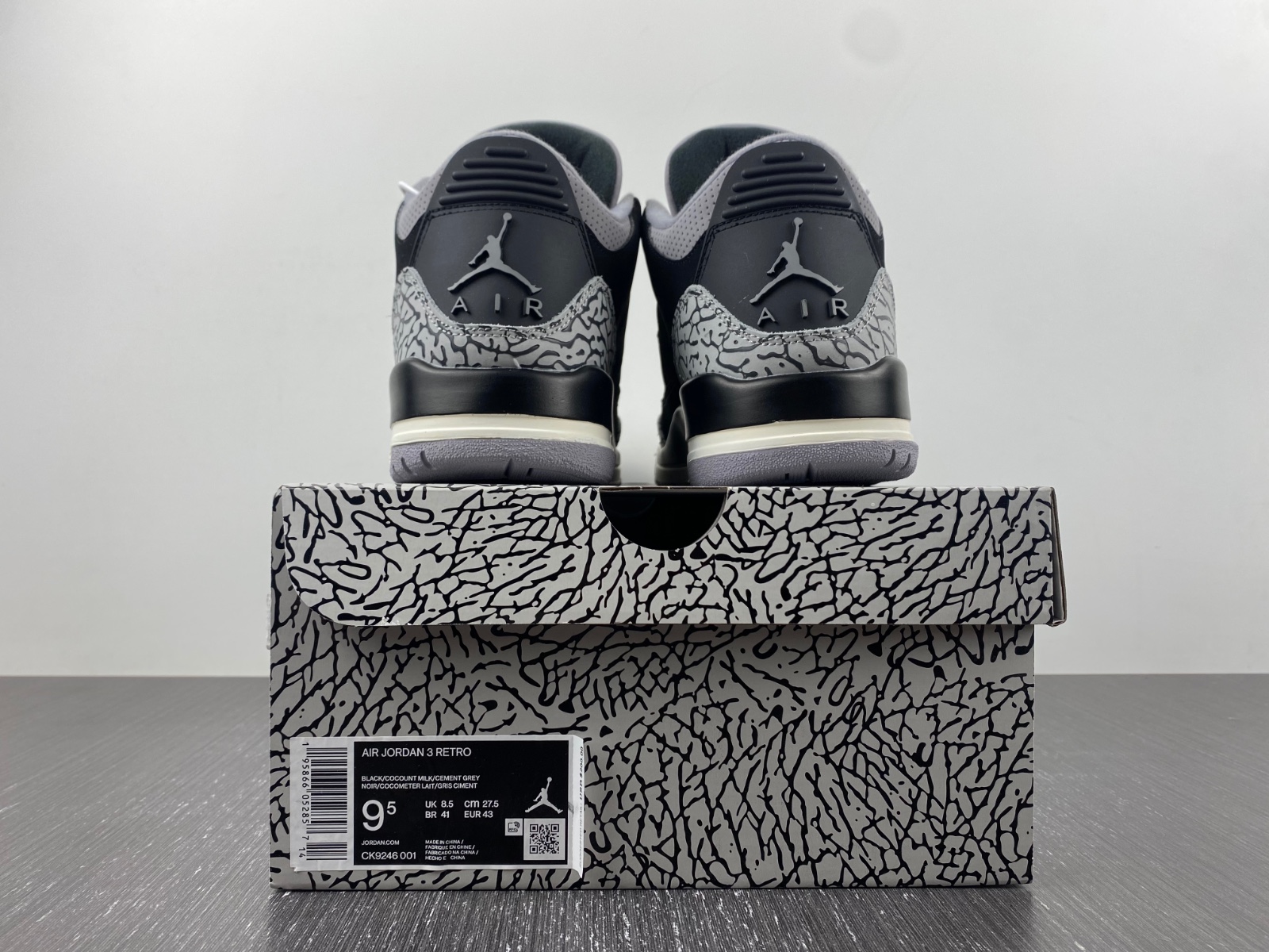 Air Jordan 3 "Off Noir" CK9246-001