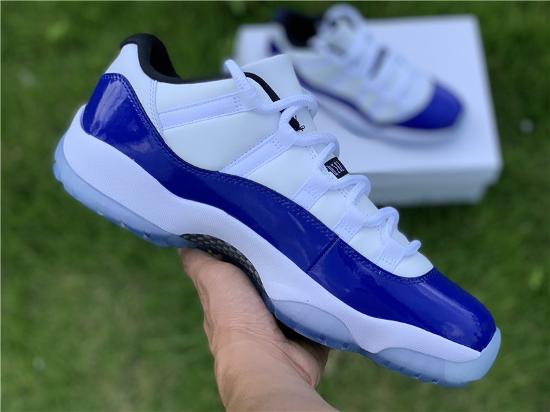 Air Jordan 11 Retro Low White Concord AH7860-100