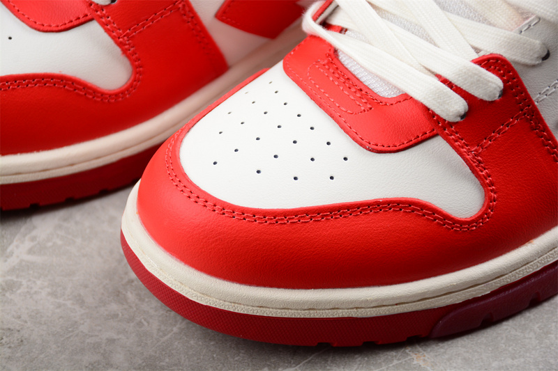 OFF-WHITE Out Of Office leather sneakers