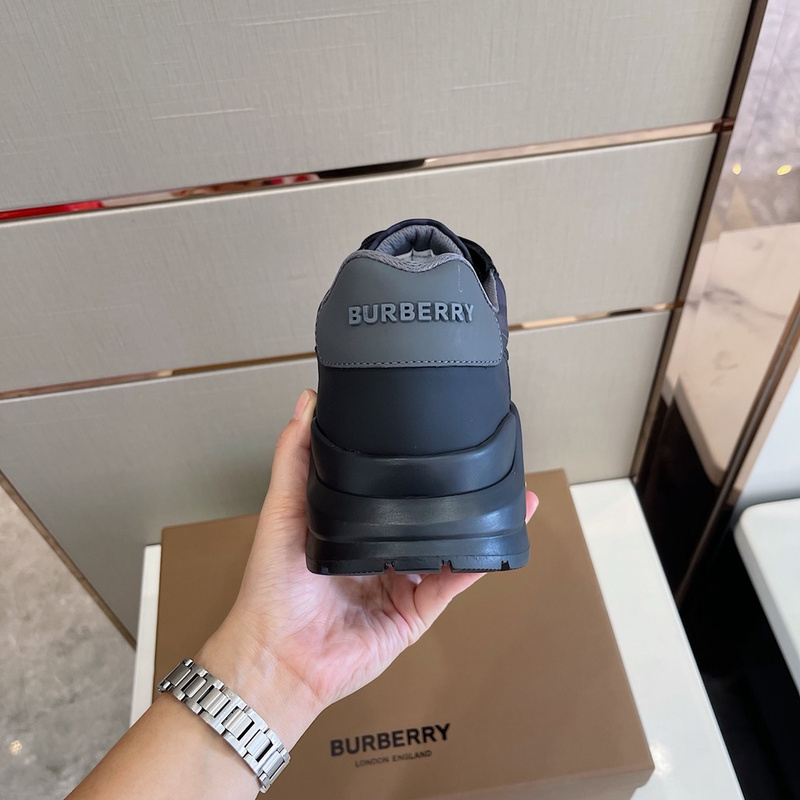 Burberry Vintage Check, Leather and Mesh Sneakers