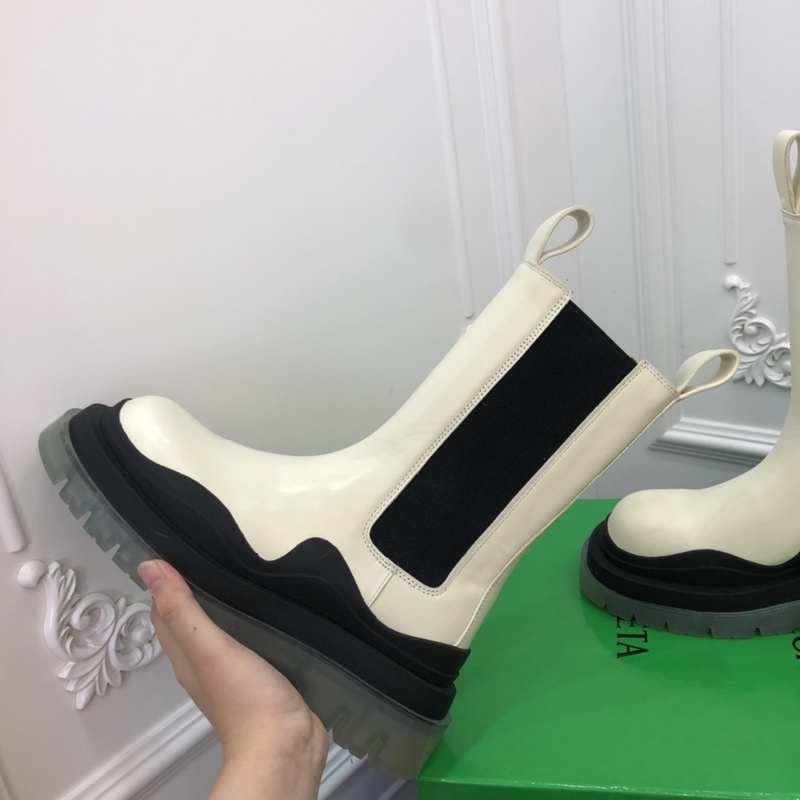 Bottega Veneta Tire Leather Ankle boots