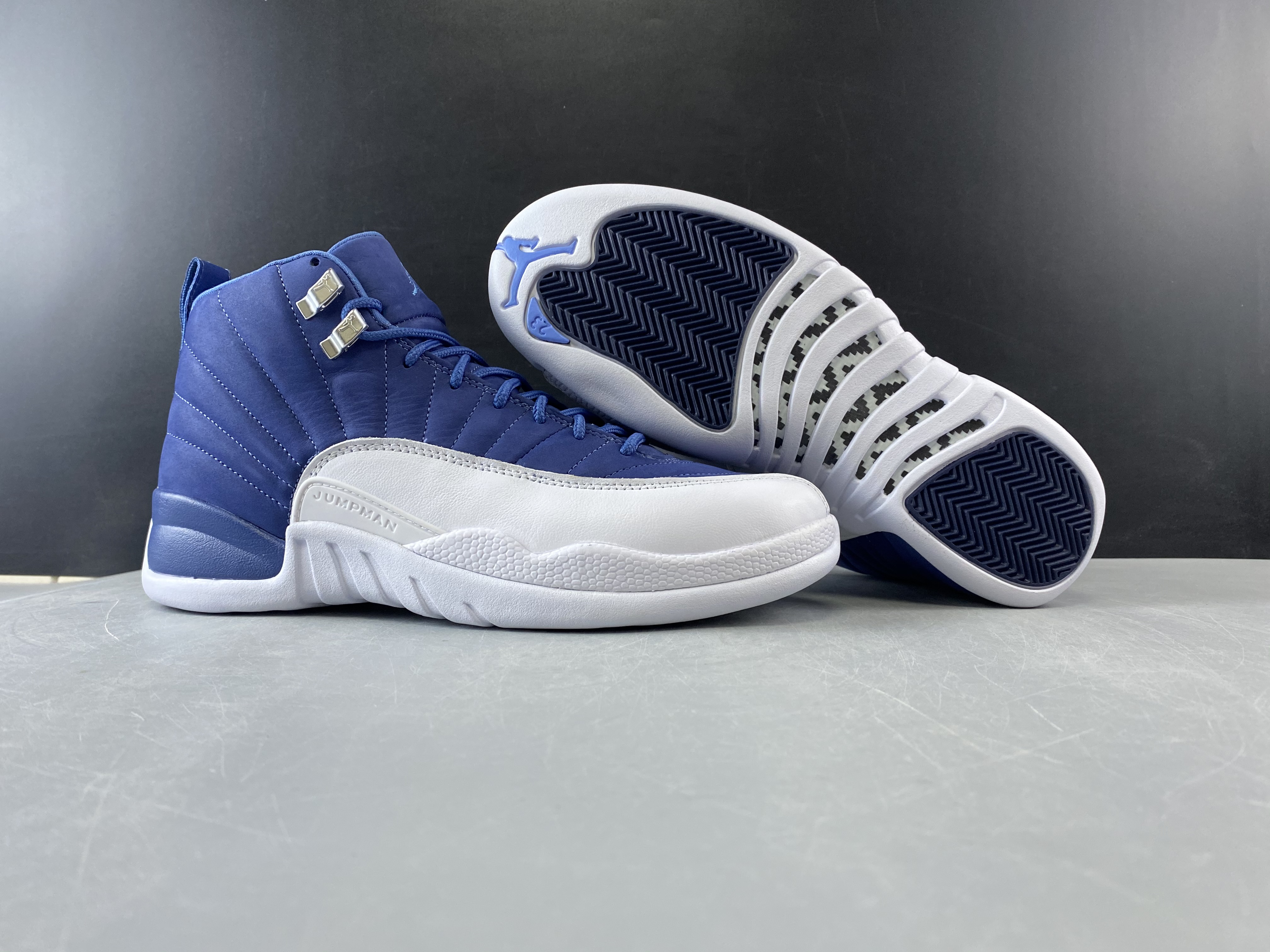 Air Jordan 12 Indigo Stone Blue 130690-404