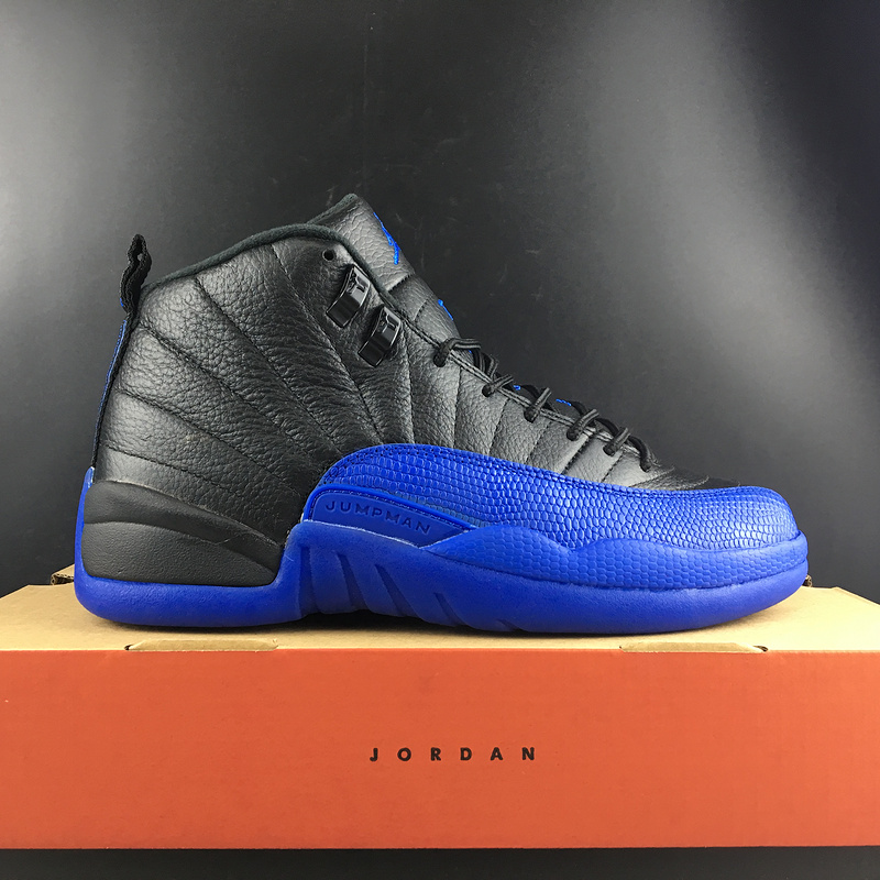 Air Jordan 12 Black Game Royal 130690-014