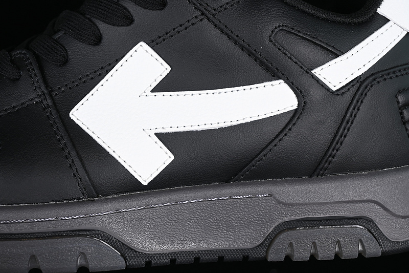 OFF-WHITE Out Of Office leather sneakers