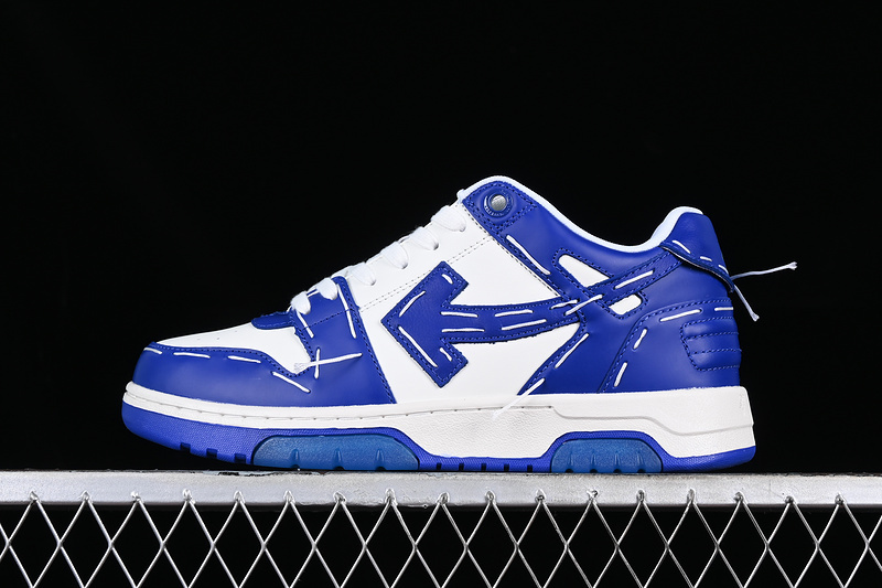 OFF-WHITE Out Of Office leather sneakers