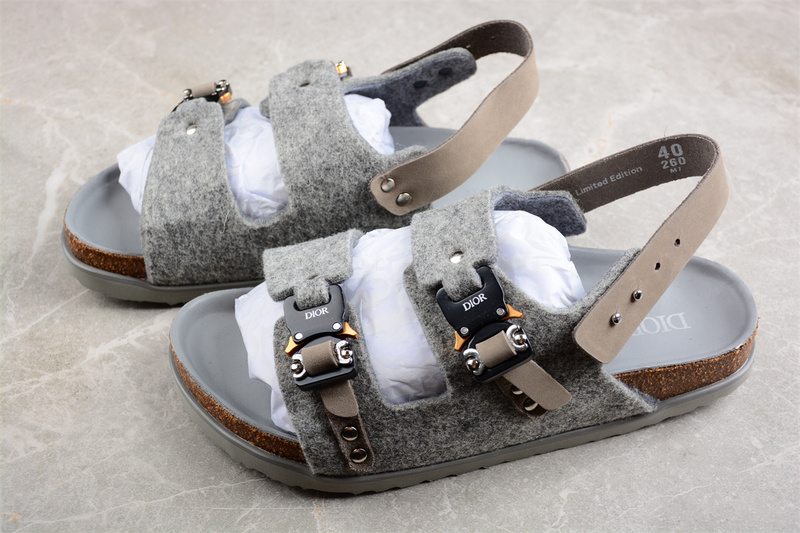 Dior by Birkenstock Milano Sandal Grey (EU36-EU45)