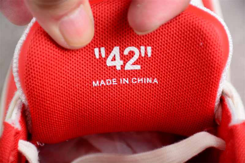 OFF-WHITE Out Of Office leather sneakers