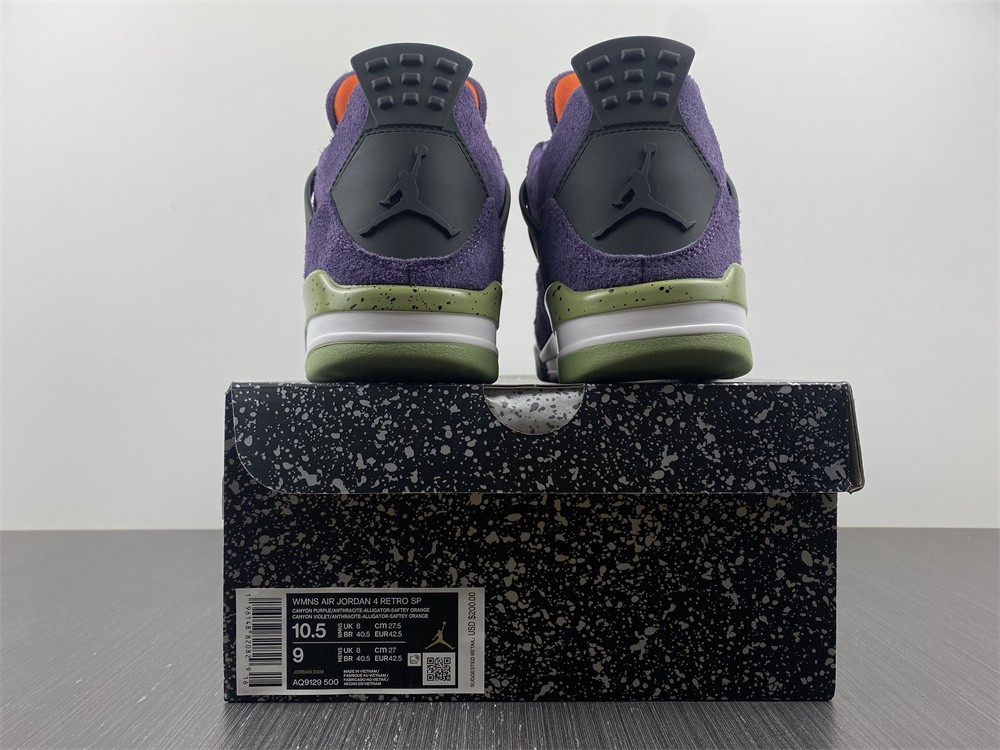 Air Jordan 4 “Canyon Purple” AQ9129-500