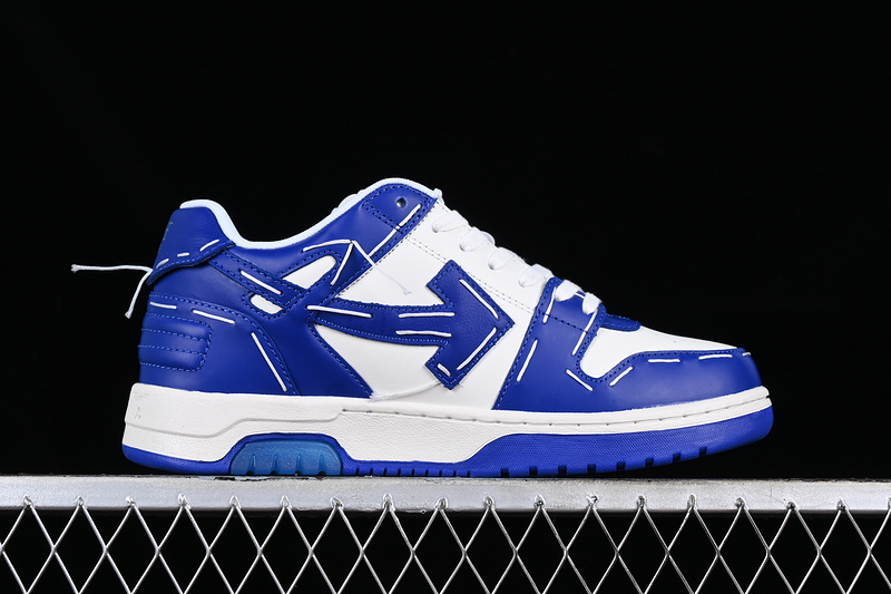 OFF-WHITE Out Of Office leather sneakers