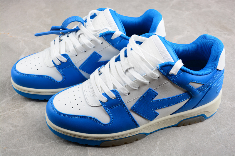 OFF-WHITE Out Of Office leather sneakers