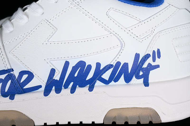 OFF-WHITE Out Of Office leather sneakers