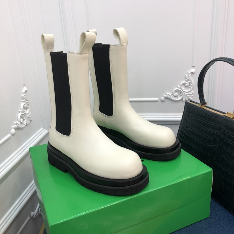 Bottega Veneta Tire Leather Ankle boots