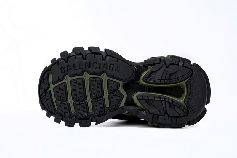 Balenciaga Track 2 Sneaker Military Black  568614 W3AE1 2311