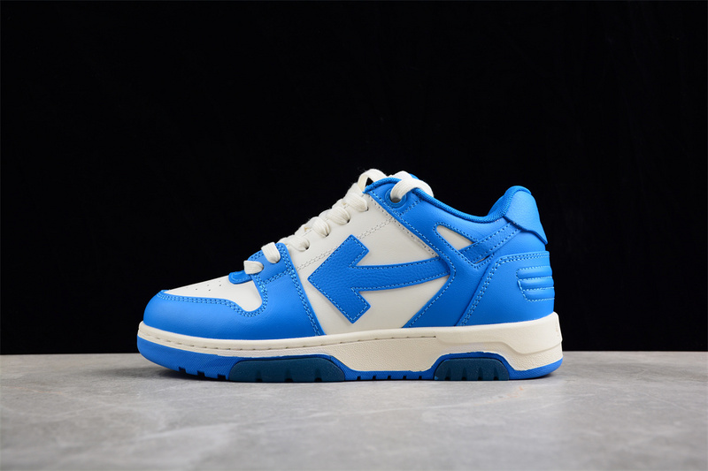 OFF-WHITE Out Of Office leather sneakers