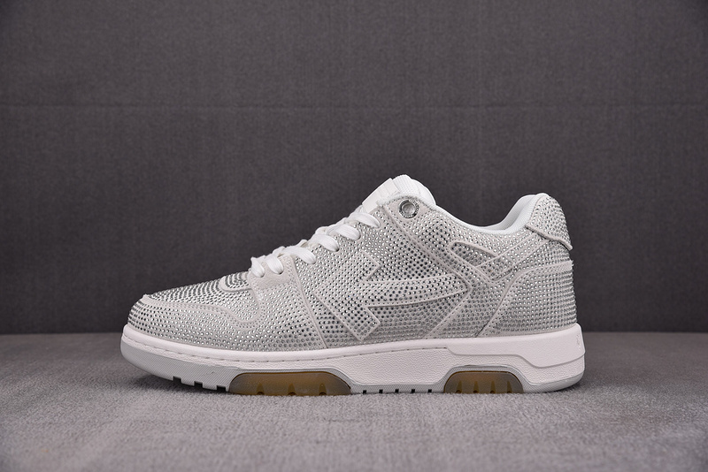 OFF-WHITE Out Of Office leather sneakers