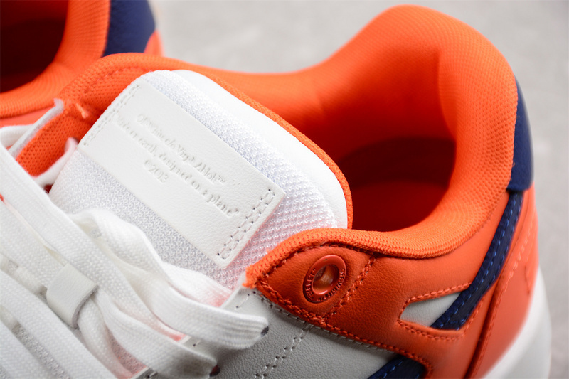 OFF-WHITE Out Of Office leather sneakers