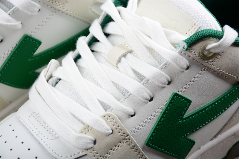 OFF-WHITE Out Of Office leather sneakers