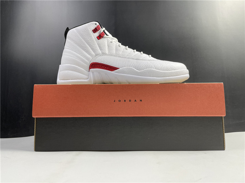 Air Jordan 12 Twist White Red CT8013-106