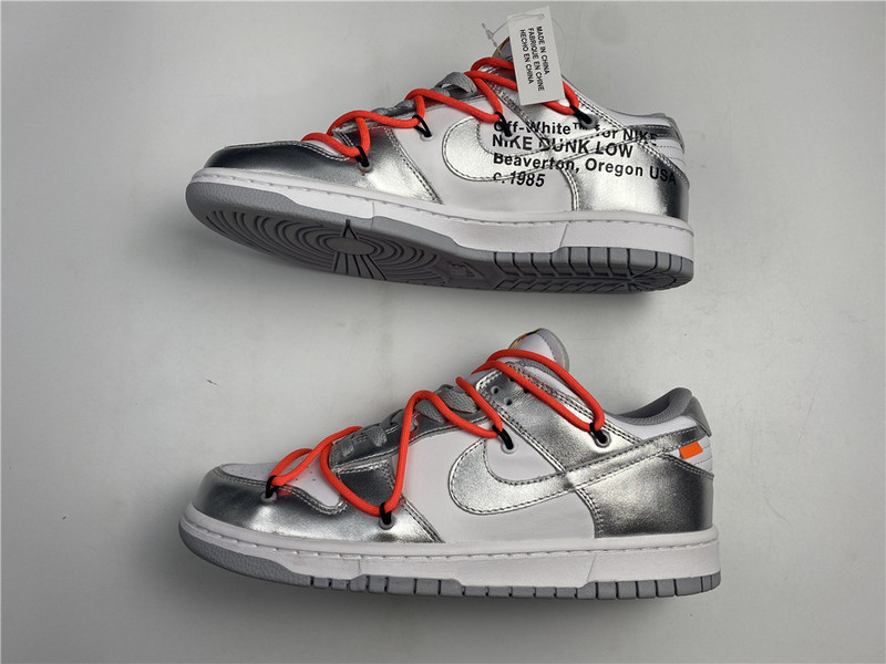 Off White x Nike Dunk Low CT0856- 800