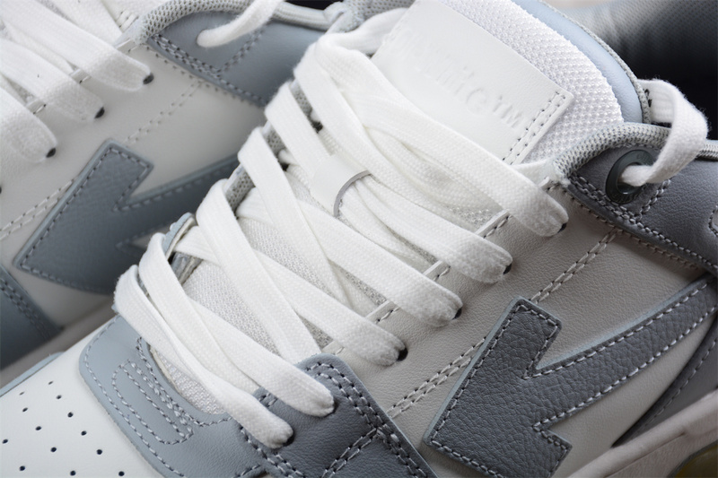 OFF-WHITE Out Of Office leather sneakers