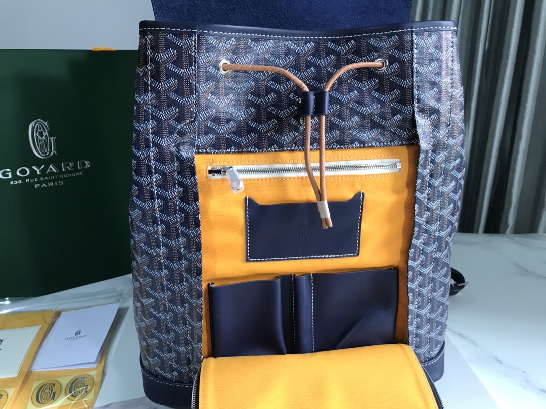 Goyard Calfskin Alpin MM Backpack