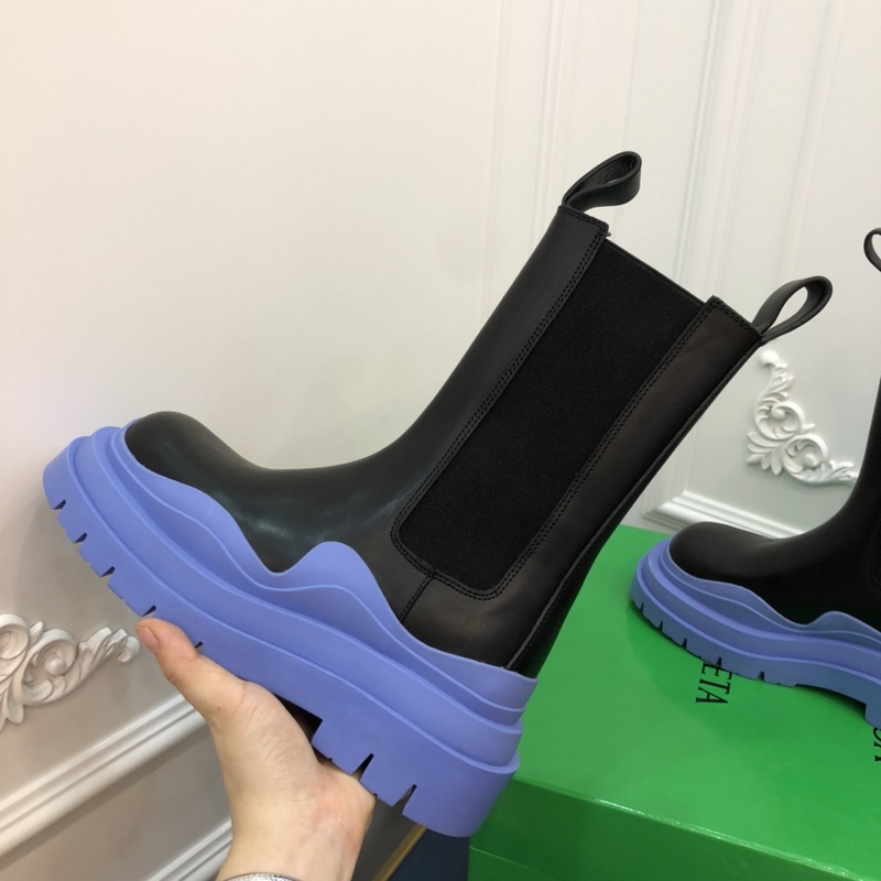 Bottega Veneta Tire Leather Ankle boots